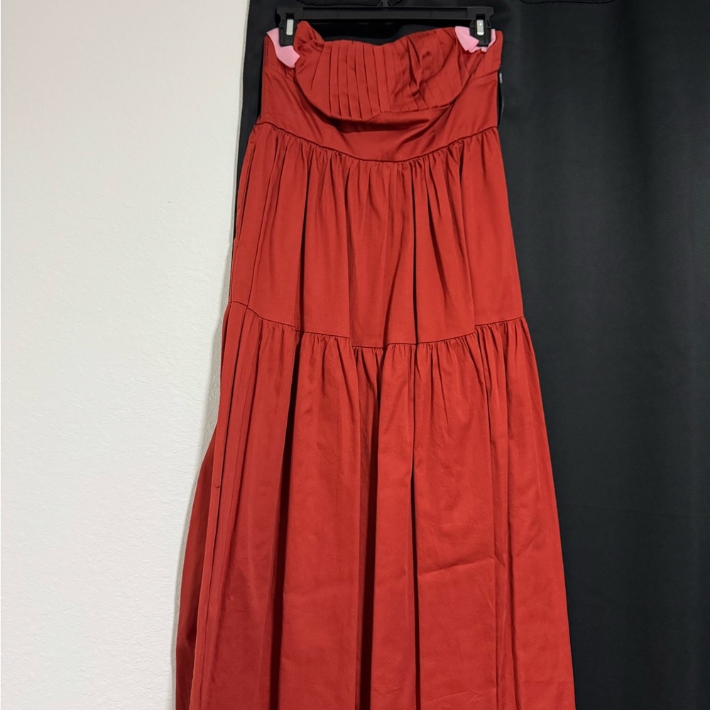 Forever 21 Red Maxi Skirt